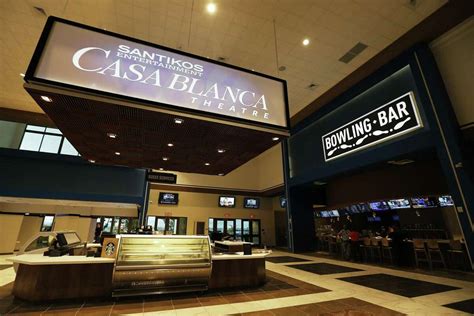 Santikos san antonio - Santikos Casa Blanca is a premier entertainment destination in far west San Antonio, offering 16 screens with laser projection, recliners, AVX, and 4DX. Enjoy movies, bowling, arcade, bar, …